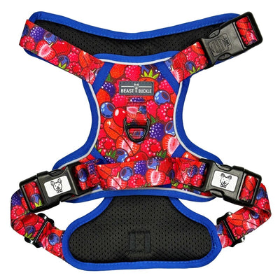 Berries 'n' Cherries No Pull Dog Harness - Beast & Buckle