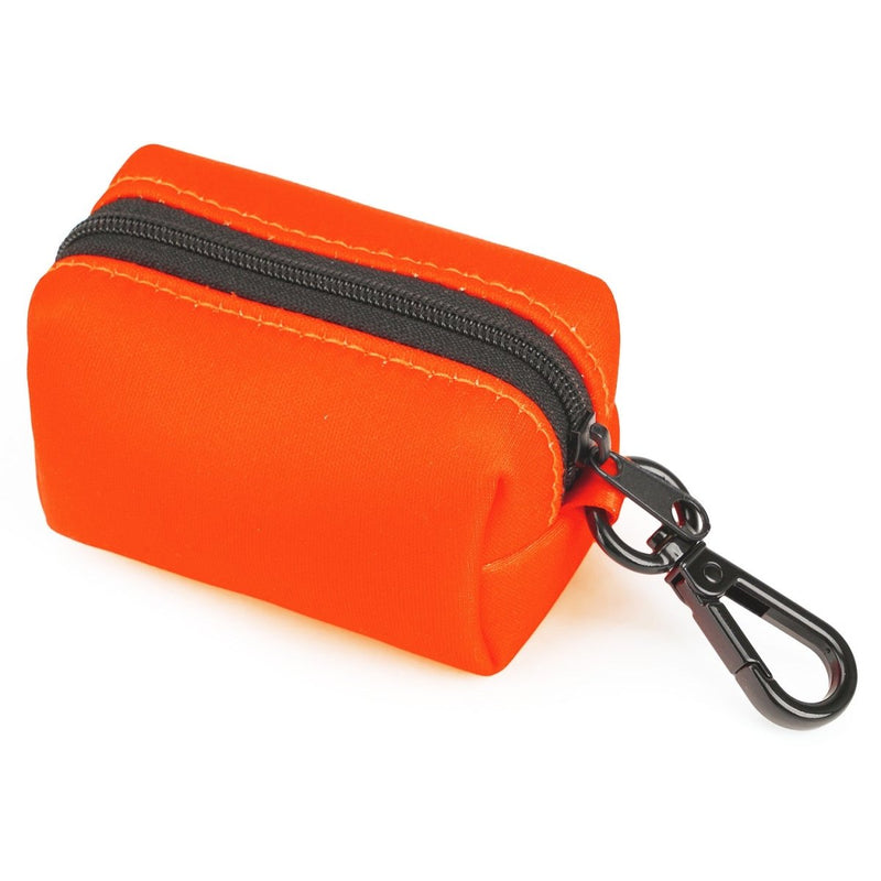 Bold Orange Poop Bag Holder - Beast & Buckle