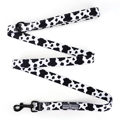 Cow Print Dog Leash - Beast & Buckle