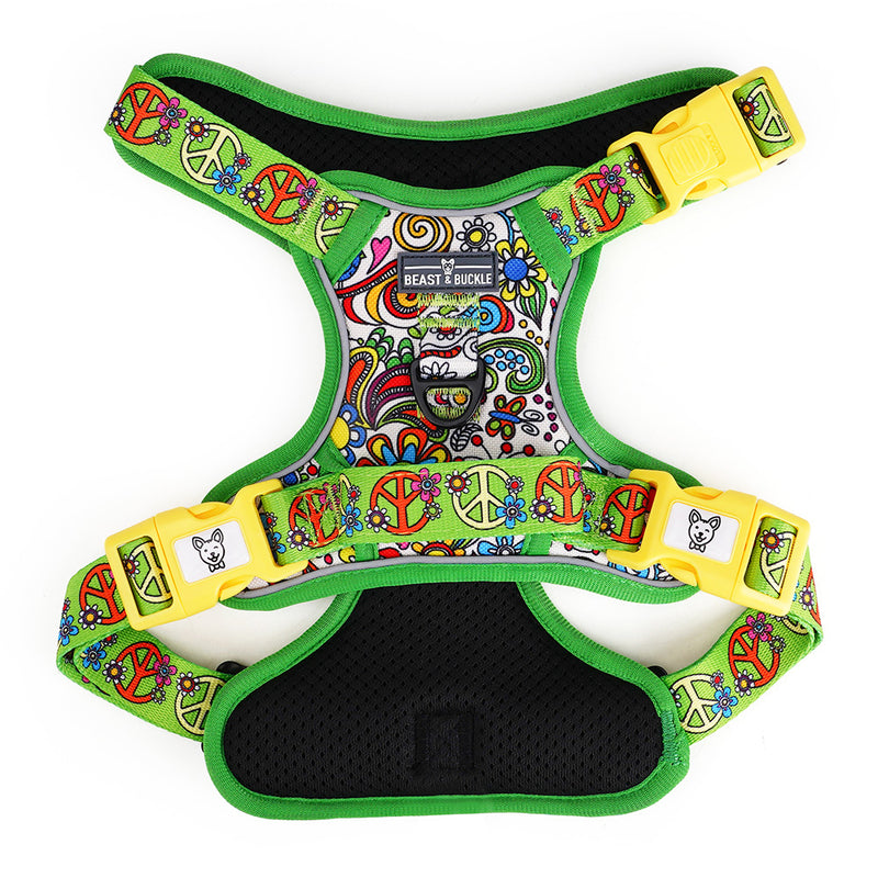 Flower Power No Pull Harness Bundle - Beast & Buckle