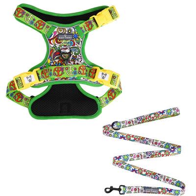 Flower Power No Pull Harness Bundle - Beast & Buckle
