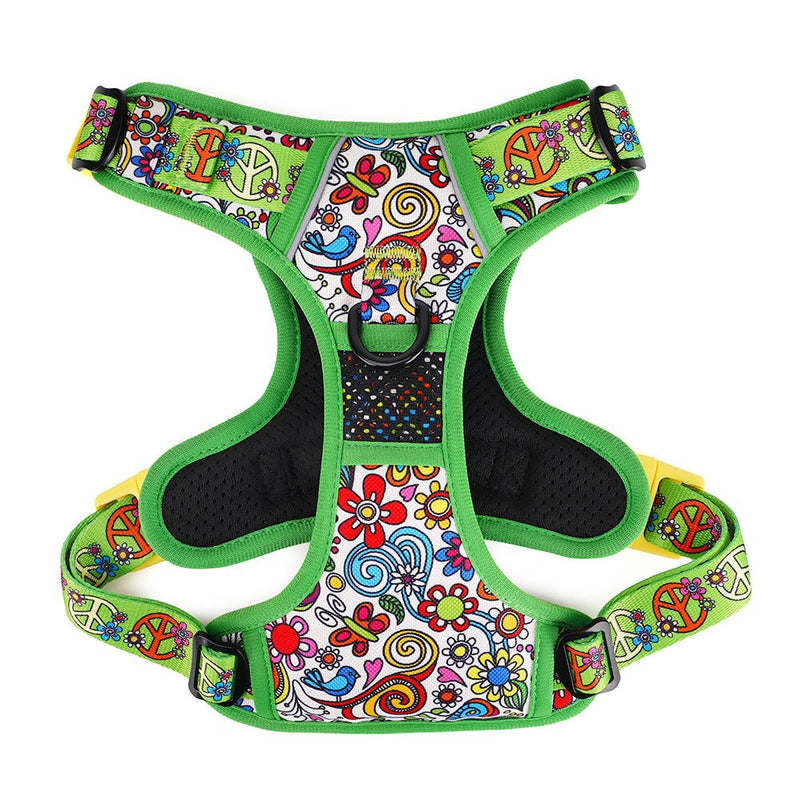 Flower Power No Pull Harness Bundle - Beast & Buckle