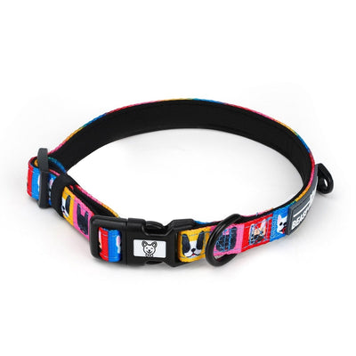 Frenchie Fam Dog Collar - Beast & Buckle