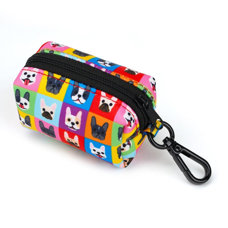 Frenchie Fam Poop Bag Holder - Beast & Buckle