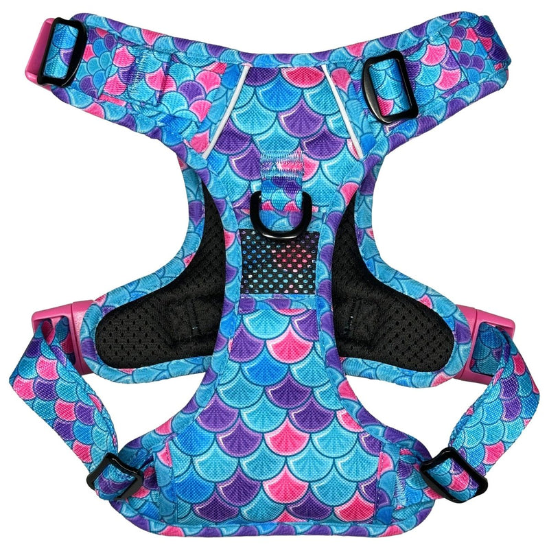 Mermaid No Pull Dog Harness - Beast & Buckle