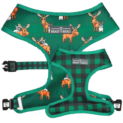 Moose Reversible Dog Harness 2.0 - Beast & Buckle