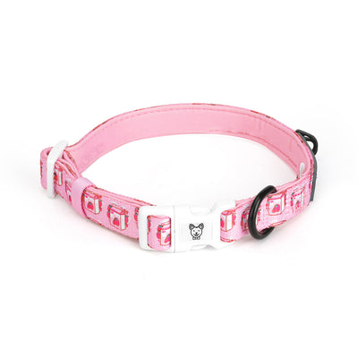 Strawberry Milk Dog Collar - Beast & Buckle