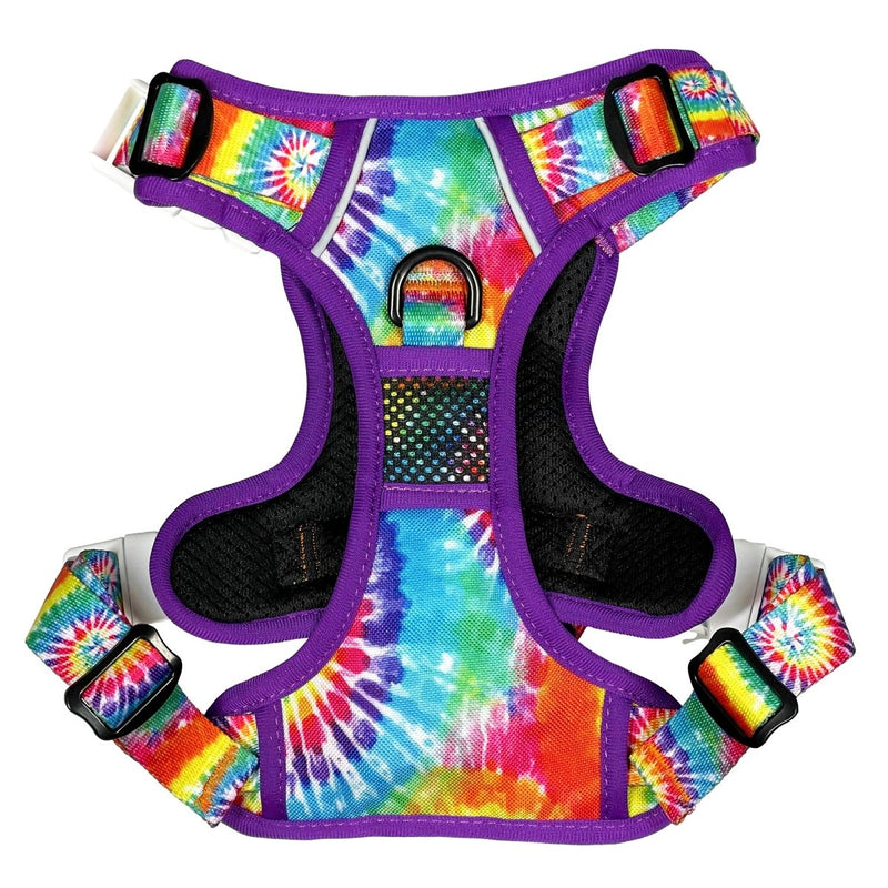 Tie Dye No Pull Harness Bundle - Beast & Buckle