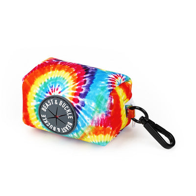 Tie Dye Poop Bag Holder - Beast & Buckle