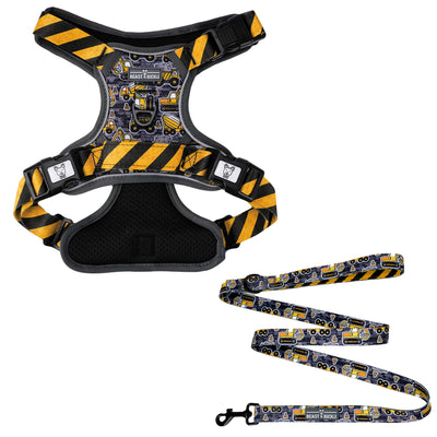 Under Construction No Pull Harness Bundle - Beast & Buckle