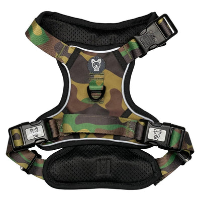 Camo No Pull Dog Harness - Beast & Buckle