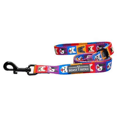 Frenchie Fam Dog Leash - Beast & Buckle