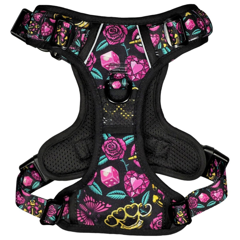 Girly Tattoo No Pull Dog Harness - Beast & Buckle