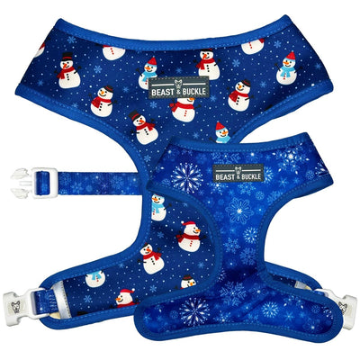 Let It Snow Reversible Dog Harness 2.0 - Beast & Buckle