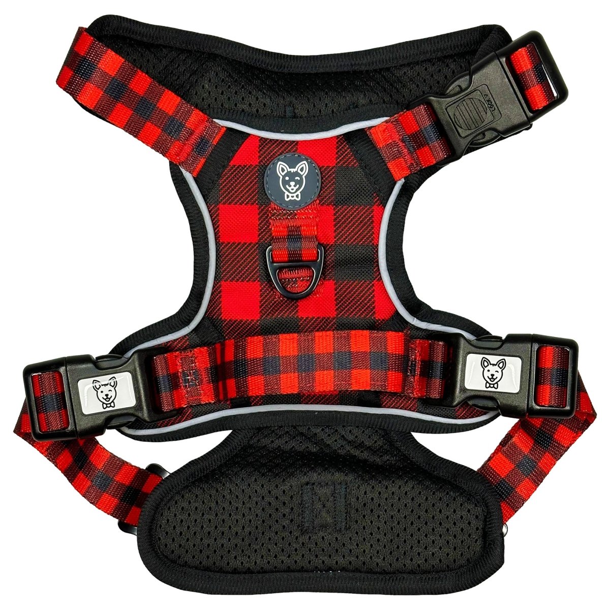 Lumberjack Plaid No Pull Dog Harness Beast Buckle