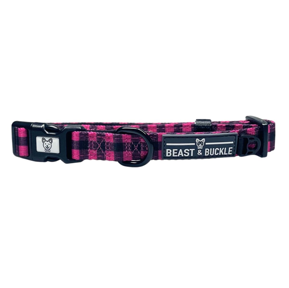 Lumberjill Plaid Dog Collar Beast Buckle