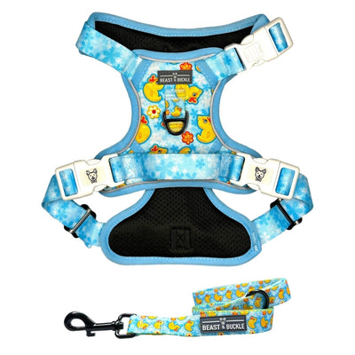 Rubber Ducky No Pull Harness Bundle - Beast & Buckle