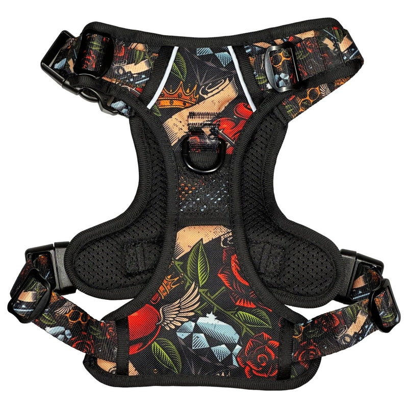 Tattoo No Pull Dog Harness - Beast & Buckle