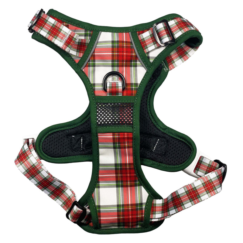 Christmas Plaid No Pull Harness