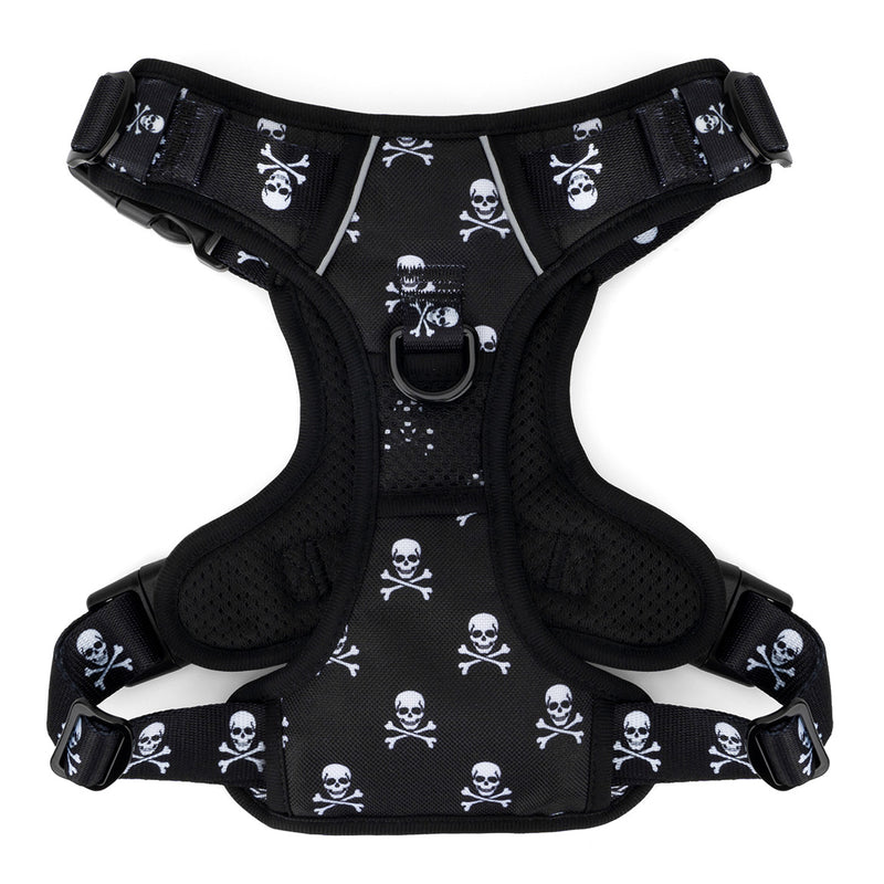 Skull & Crossbones No Pull Dog Harness