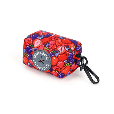 Berries 'n' Cherries Poop Bag Holder - Beast & Buckle