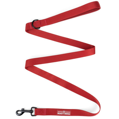 Burgundy No Pull Harness & Leash Bundle - Beast & Buckle