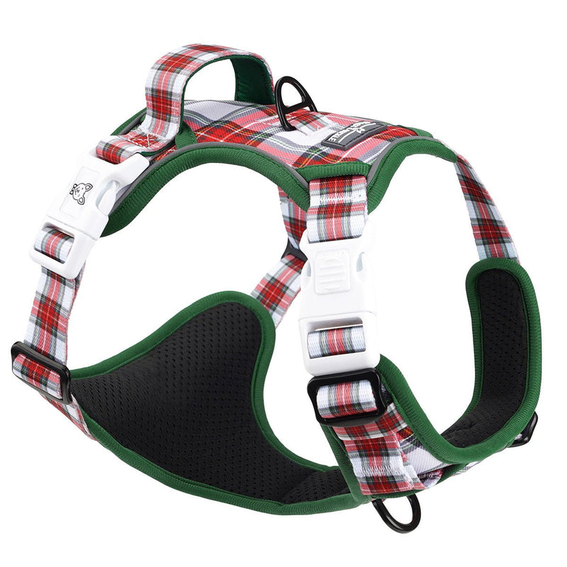 Christmas Plaid No Pull Harness - Beast & Buckle