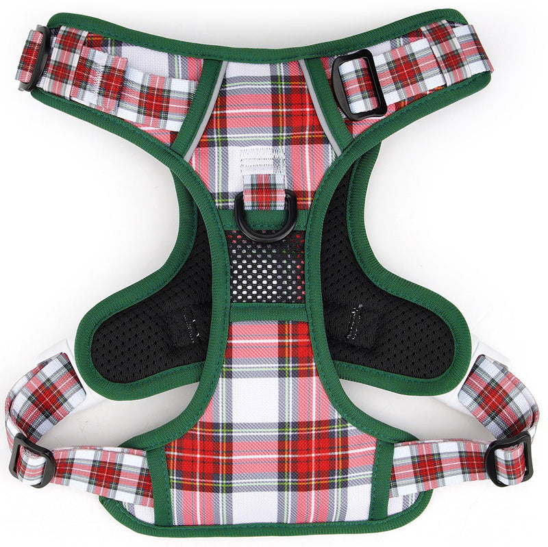 Christmas Plaid No Pull Harness - Beast & Buckle