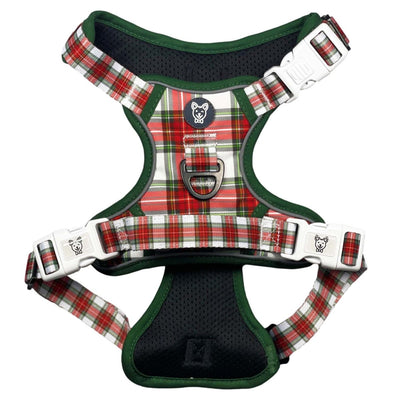 Christmas Plaid No Pull Harness - Beast & Buckle