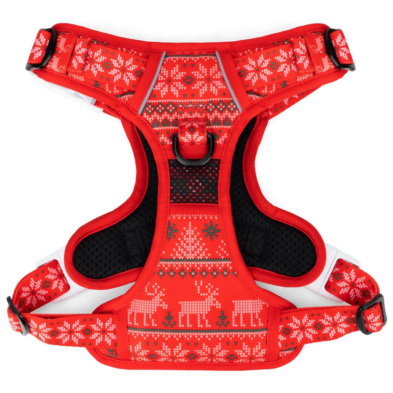 Christmas Sweater No Pull Harness & Leash Bundle - Beast & Buckle