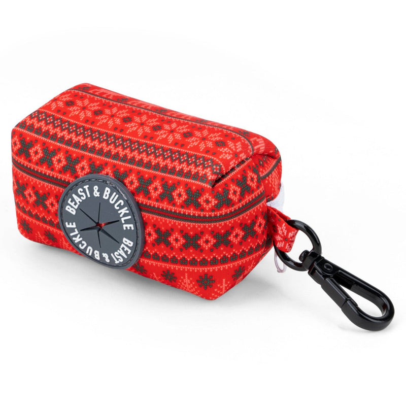 Christmas Sweater Poop Bag Holder - Beast & Buckle