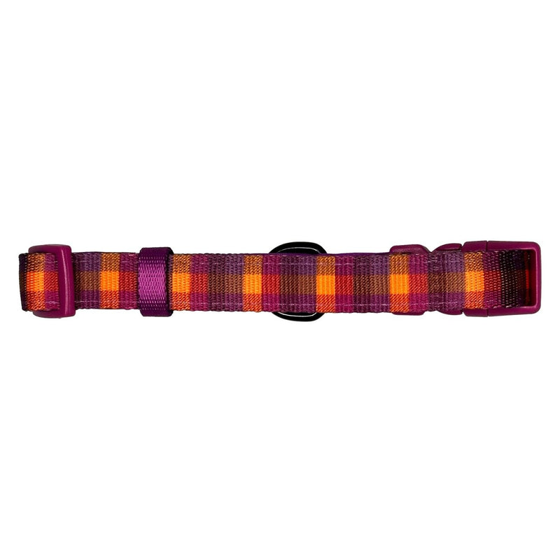 Cozy Plaid Dog Collar - Beast & Buckle