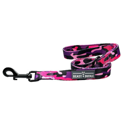 Cute Camo Dog Leash - Beast & Buckle