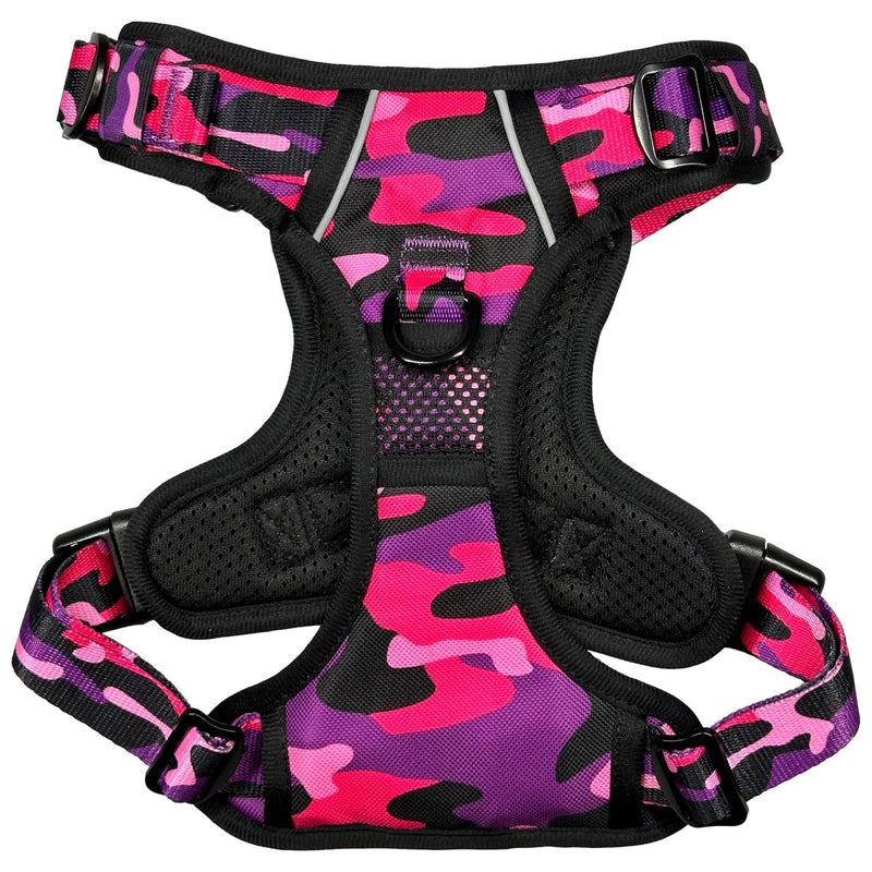 Cute Camo No Pull Dog Harness - Beast & Buckle