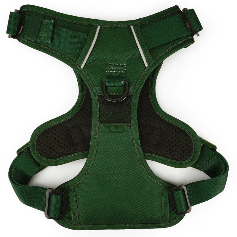Dark Green No Pull Harness & Leash Bundle - Beast & Buckle