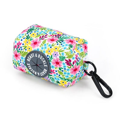 Floral Poop Bag Dispenser - Beast & Buckle