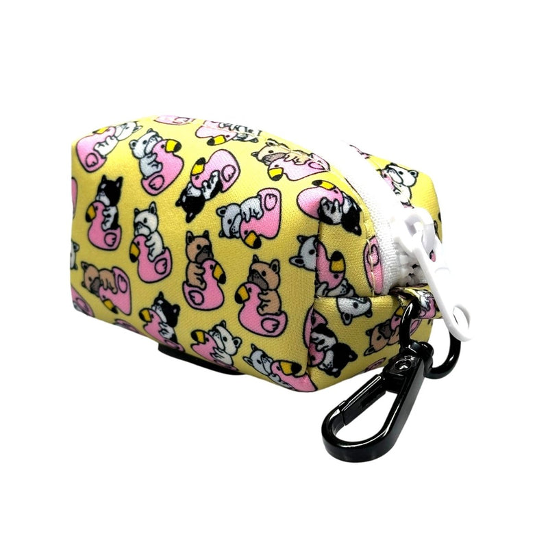 Frenchie Flamingo Poop Bag Holder - Beast & Buckle