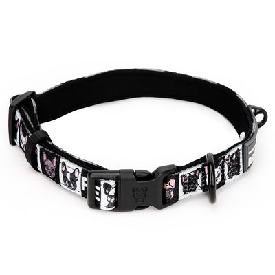 Frenchies vs. Everybody Dog Collar - Beast & Buckle