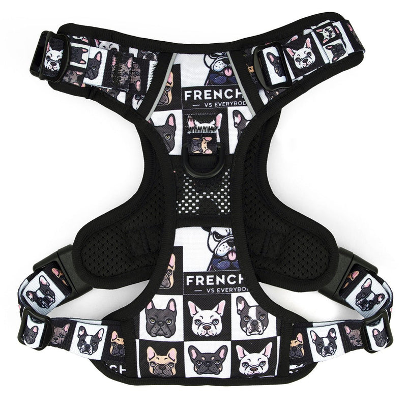 Frenchies vs. Everybody No Pull Harness & Leash Bundle - Beast & Buckle