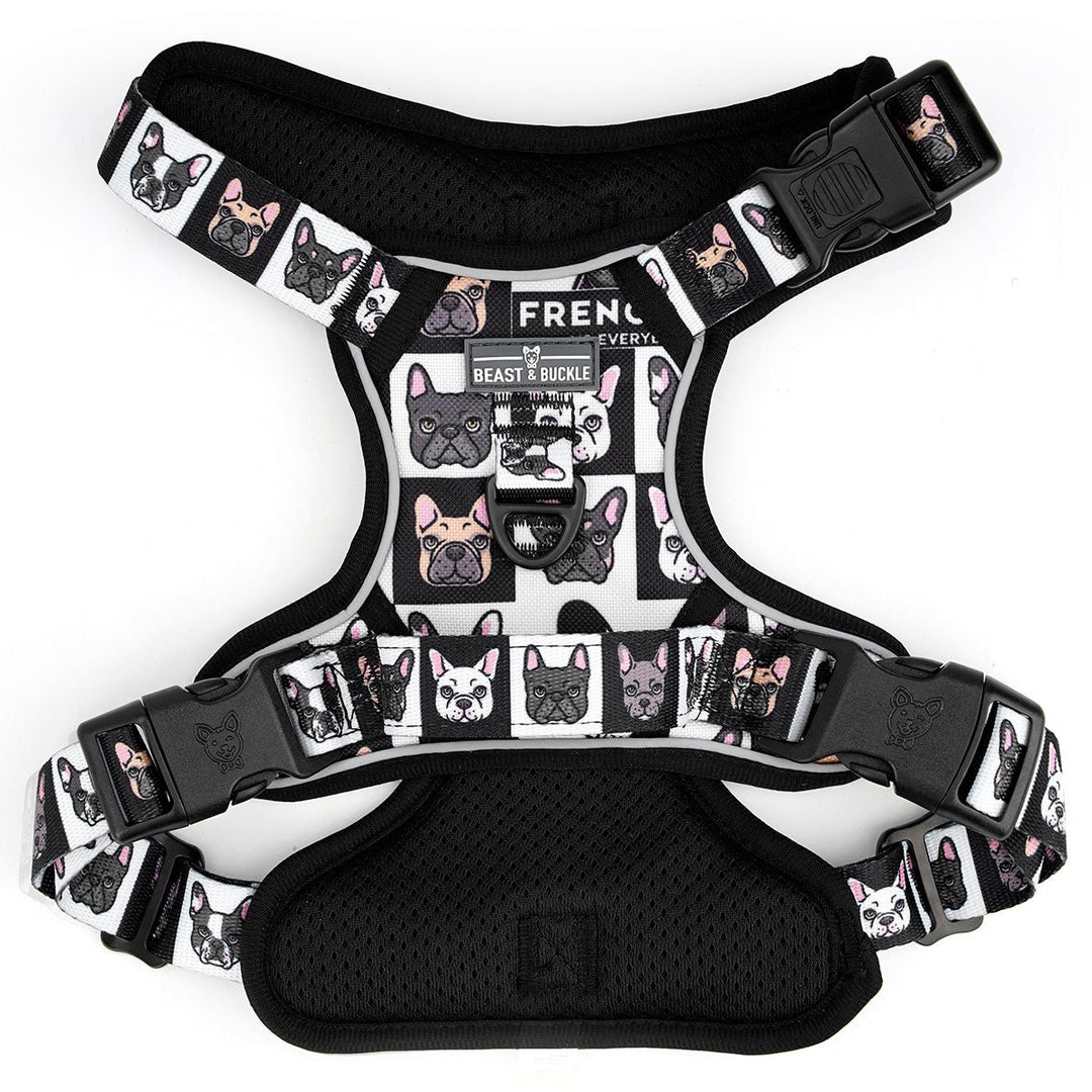 Frenchies vs. Everybody No Pull Dog Harness – Beast & Buckle