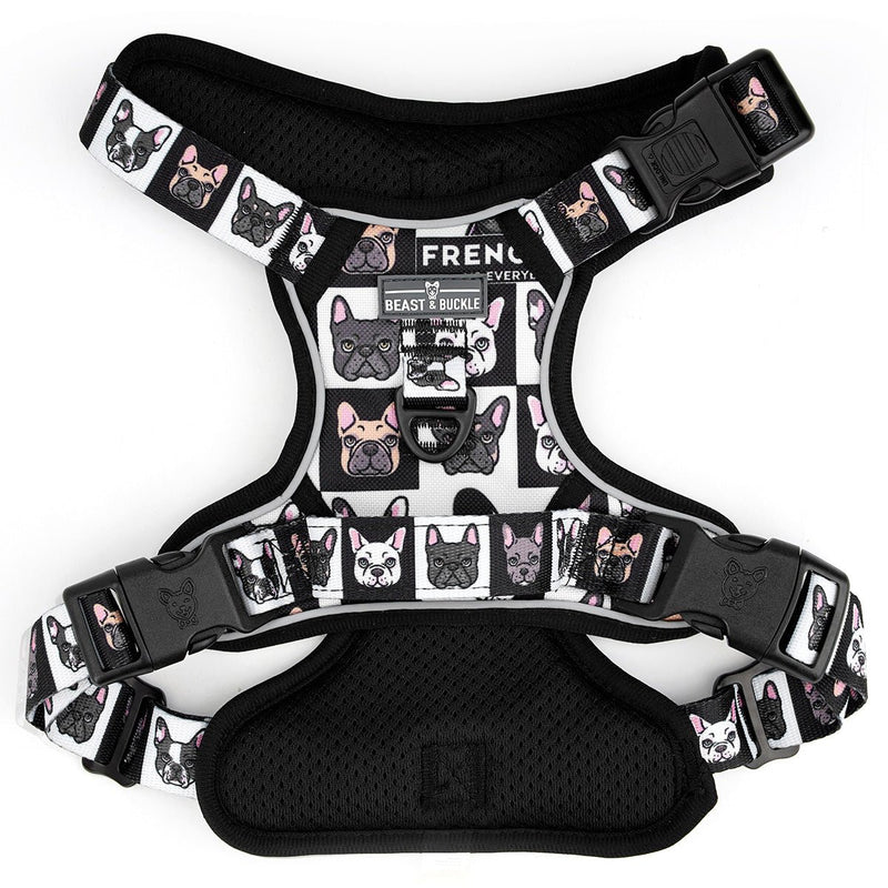 Frenchies vs. Everybody No Pull Harness & Leash Bundle - Beast & Buckle