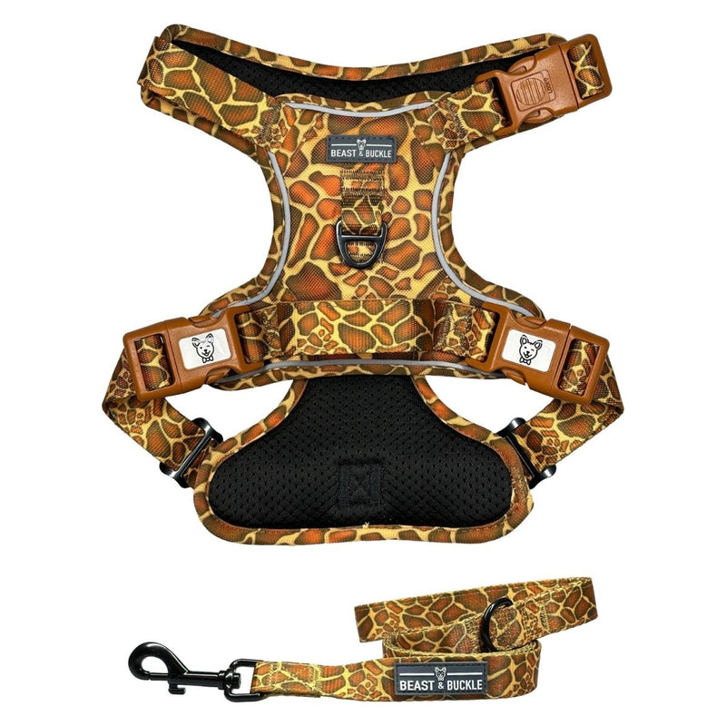 Giraffe No Pull Harness Bundle - Beast & Buckle