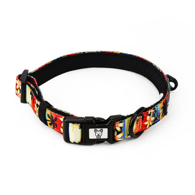 Island Sunset Dog Collar - Beast & Buckle