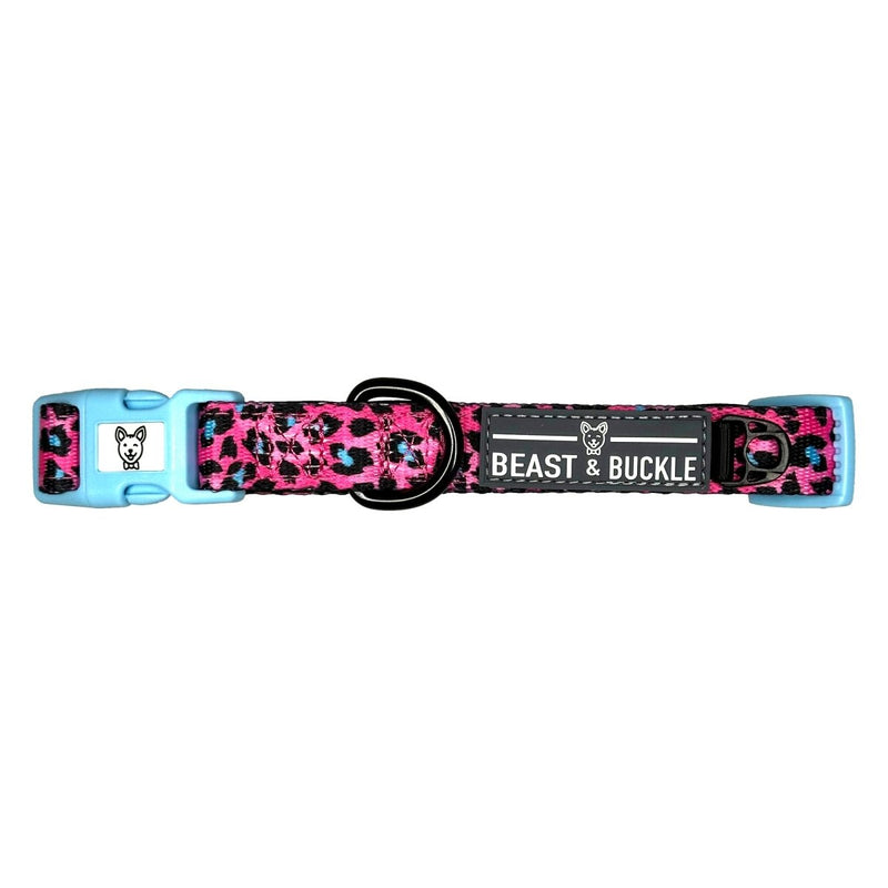 Lady Leopard Dog Collar - Beast & Buckle