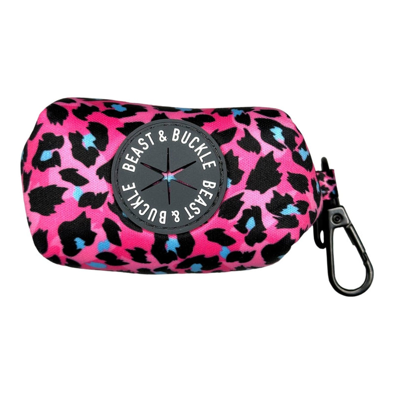 Lady Leopard Poop Bag Holder - Beast & Buckle