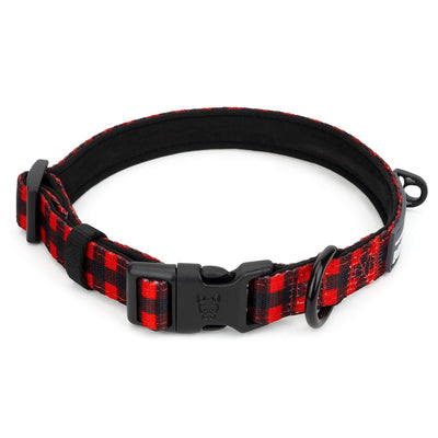 Lumberjack Plaid Dog Collar - Beast & Buckle