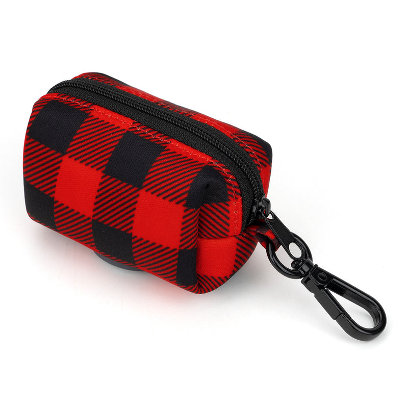 Lumberjack Plaid Poop Bag Holder - Beast & Buckle