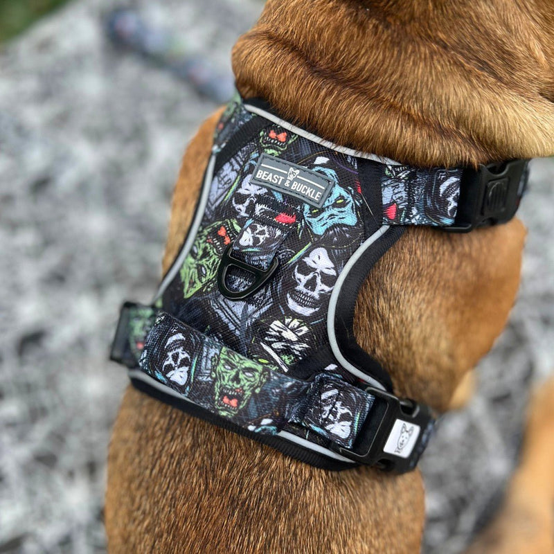 Monster Movie No Pull Dog Harness - Beast & Buckle