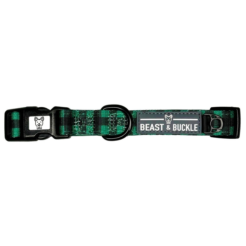 Moose Plaid Dog Collar - Beast & Buckle