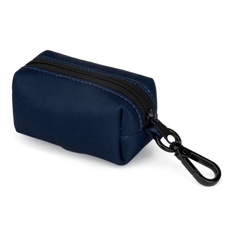 Navy Blue Poop Bag Holder - Beast & Buckle